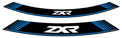 Bandes adhésives Puig 9292A en bleu pour jantes moto