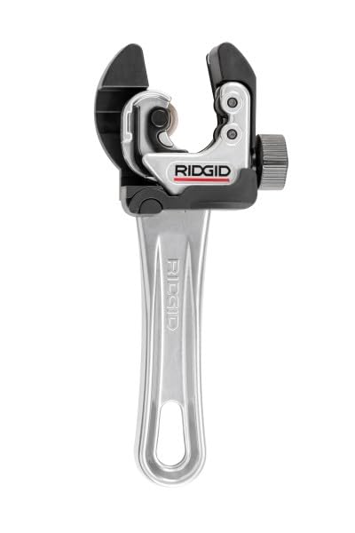 Image of RIDGID 32573 Model 118 2-in-1 Close Quarters Tubing Cutter for 1 /4 inch to 1-1 /8 inch Copper, Brass, and Aluminum Tubing, Compact tubing cutter with AUTOFEED (Pack of 3)