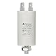 TECNID Anlaufkondensator MG8120, Rund, Aluminium, Aluminiumoxid, Permanentkondensator für Elektromotoren, 12µF, 450V, 4-polig / M8
