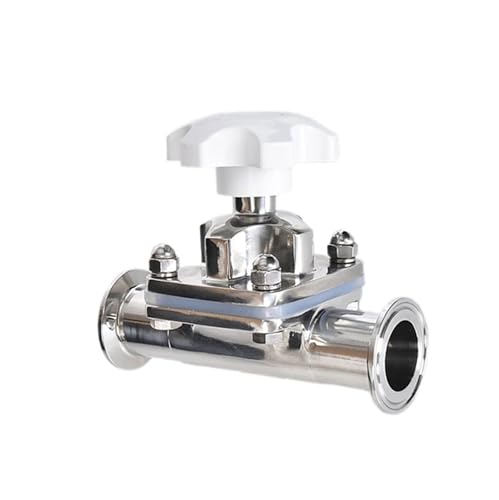 Vanne à membrane sanitaire pour brassage maison et microbrasserie Tri-Clamp