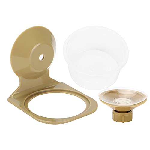 Reptile Feeder Bowl Enkele Dubbele Kom Kunststof Bekkens Drinkwatertype voor Kleine Reptielen Slangen Hagedissen - Afbeelding 3