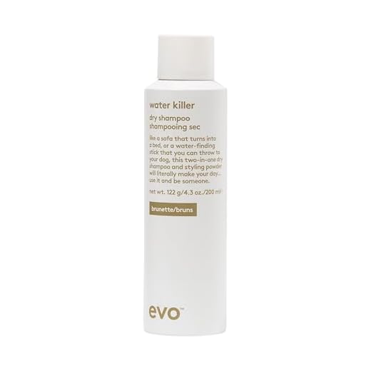 evo Water Killer Dry Shampoo - Absorbs Oil to Refresh Hair, Reduces Damage from Excessive Washing - Hair Styling Spray - 122g / 4.3oz