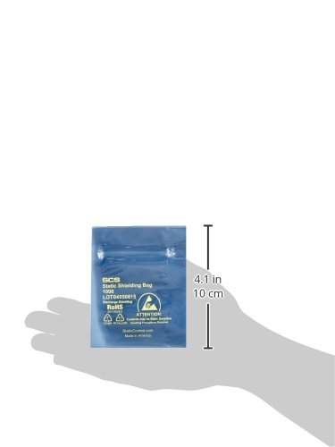 Image of 2 inch x 3 inch Reclosable Static Shielding Bags, 100-Pack (xSTC301-100)