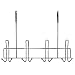 - FREE EXTENSION HOOK - Our Heavy Duty Chrome Plated Over the Door Hook Hanger comes with a Removable Extension Hook for Extra Length - Hang your Towels, Clothes, Coats, Hats and Bags at 3 Heights