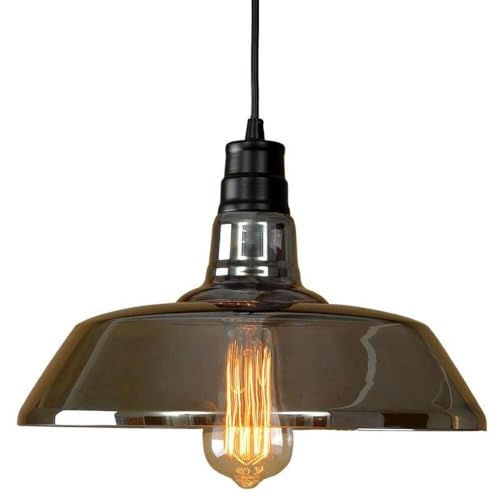 Lustre de plafond E27 Hertl en verre style nordique pour éclairage de restaurant