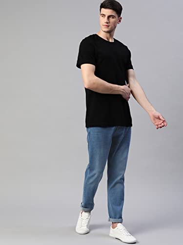 Image of Hubberholme Men's Stretchable Slim Fit Jeans - Casual Cotton Jeans for Men