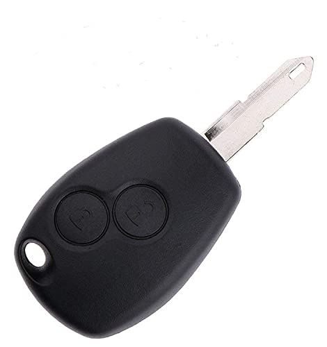 PERFECT SHOPPE Plastic and Metal 2 Button Remote Car Shell/Case/Body ...