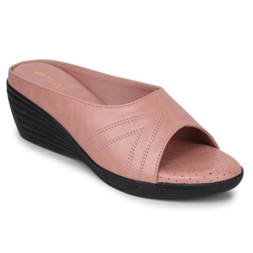 Image of TRASE Wedges for Women | Stylish Sandals for Woman | 2 Inch Wedge Heel Footwear | Ladies Office Wear