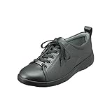 [パンジー] PS1382 軽量 スニーカー メタリック レディース 3E 24.0cm ブラック