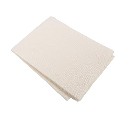 Elastic Speaker Grill Cloth, Scratch Proof Stereo Fabric, 59.06x19.69in, Cleanable, Suitable for Home, Stage, KTV Rooms, Protections (Milky White)