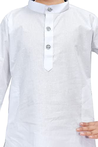 Image of KGN Boys Cotton Blend Regular Solid-Punjabi /Kurta Pajama Set | KGN07 |