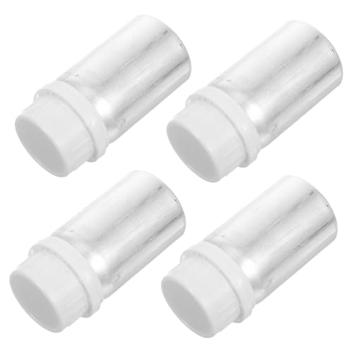 SOLUSTRE Bottiglie Da Laboratorio in Alluminio Da 50 Ml Contenitori Robusti Per Campioni Dacqua Bottiglie Vuote Ricaricabili