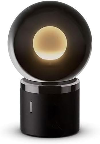 DFAEEKIYO Desk Lamp Glass Planet Bedroom BedHead Atmosphere Decorative Art