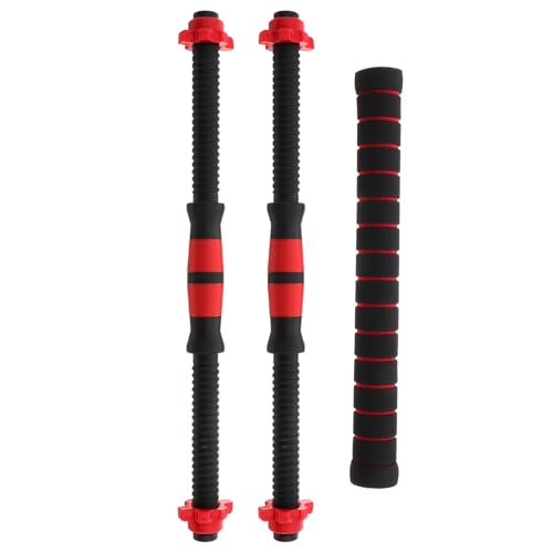 SUPVOX 1Set Dumbbell Connector Bar with Foam Handle Barbell Accessories for Weightlifting Home Fitness Training Durable Grip for Comfortable Exercise Sessions