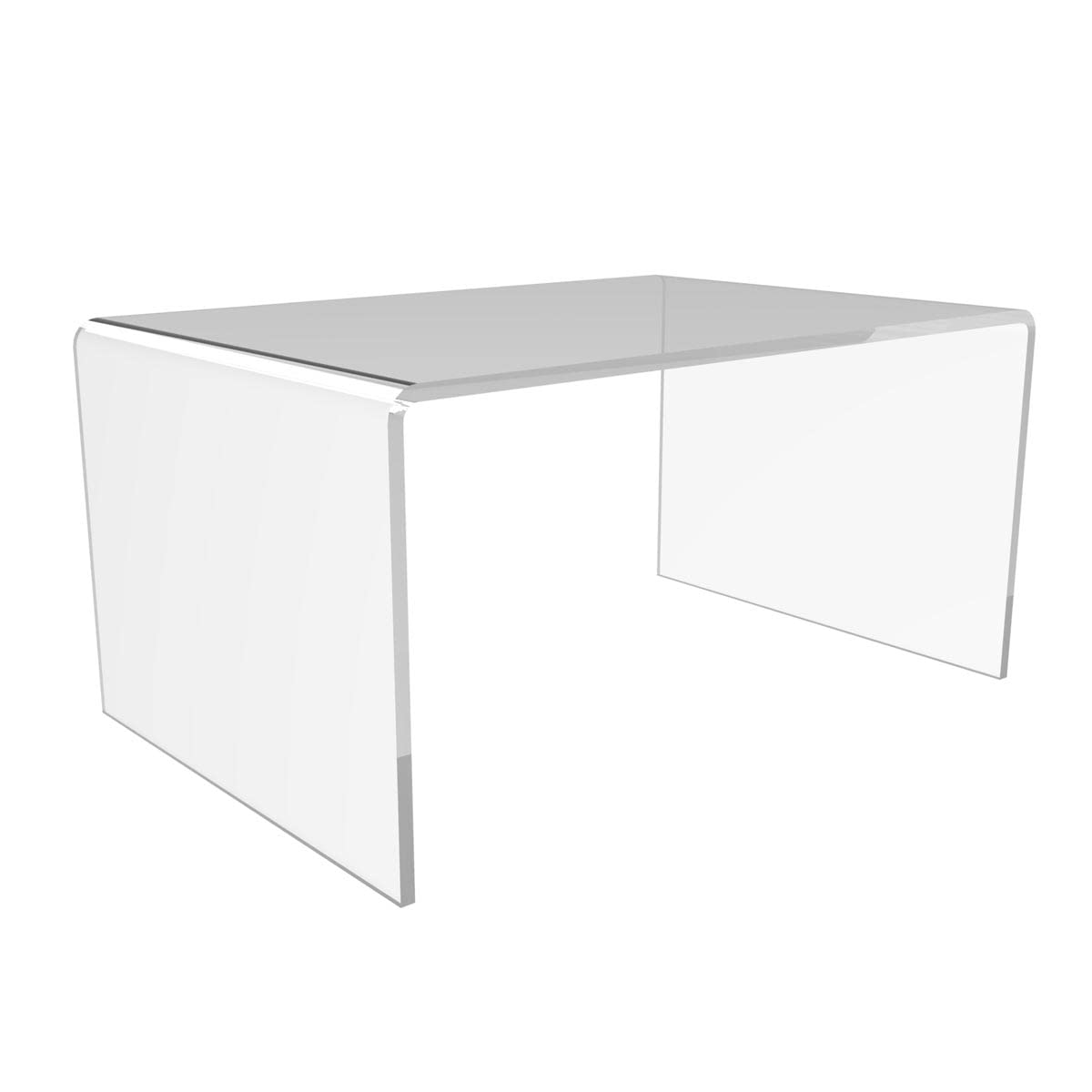 Displaypro Clear Acrylic Riser Display Stand (W200 D75 H200 T5)