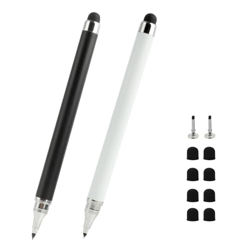 2 pezzi pennino touch screen penne tablet universale per tablet