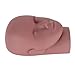 Practice Training Mannequin Head Versatile Washable Reusable Portable Mannequin Head Model for Makeup Massage Eyelash Extension Practice Facial Beauty Acupuncture