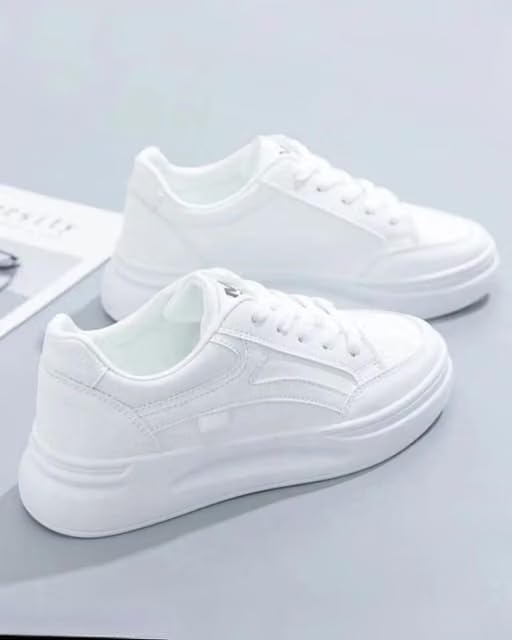 Image of Women Casual Stylish Sneakers I Cushioned Insole I All Day Comfortable I Lightweight and Stylish Shoes for Girls