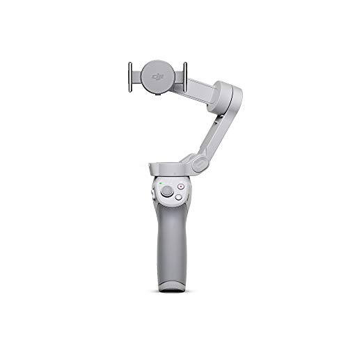 DJI OM 4 – 3-Axis Smartphone Gimbal, Magnetic Design, Portable and Foldable, DynamicZoom, CloneMe, Timelapse, Gesture Control, Spin Mode, Story Mode, Slow Motion, Panorama