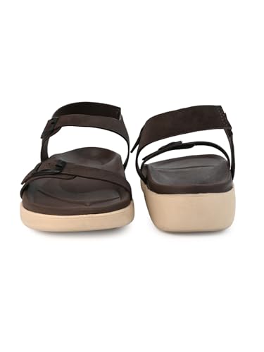 Image of FENTACIA Men Ankle Strap Sandals