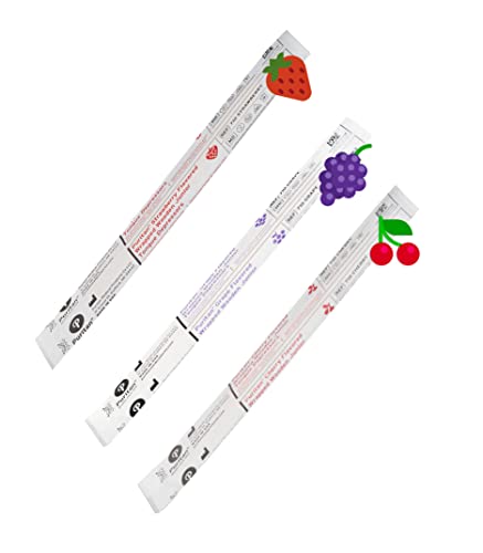 Super Duper Publications | Fruit Jumbo Pack Cherry, Grape, & Strawberry Flavored Tongue Depressors (50 of Each) | Individually Wrapped 5.5 Inches, 150 Count - Thumbnail 2