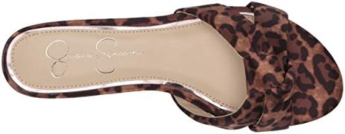Jessica Simpson womens Alisen Flat Sandal,Natural Leopard,7.5 | Image 4
