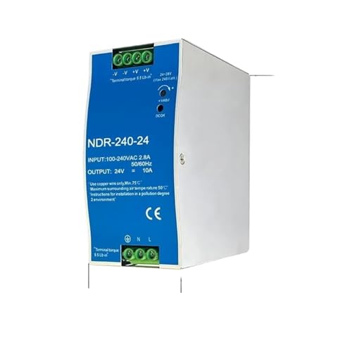 Transformateur rail DIN 48V NDR alimentation découpage industrielle 240W pour armoire électrique