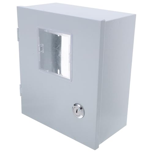 Gas Box Cover Outdoor Energy Meter Box with Impact Resistance and Weatherproof Protection Featuring A Door Shield for Industrial Settings