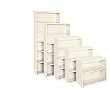 212 Main Book Cases - Black, 36 x 13 x 52 Inch