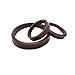 Fluorine Rubber ODU Hydraulic Seal Ring, Inner Diameter 16-420 mm high Temperature Resistance, Acid and Alkali Resistance, Corrosion Resistance, wear Resistant Oil Seal, 1 Piece (Color : FKM, Size :