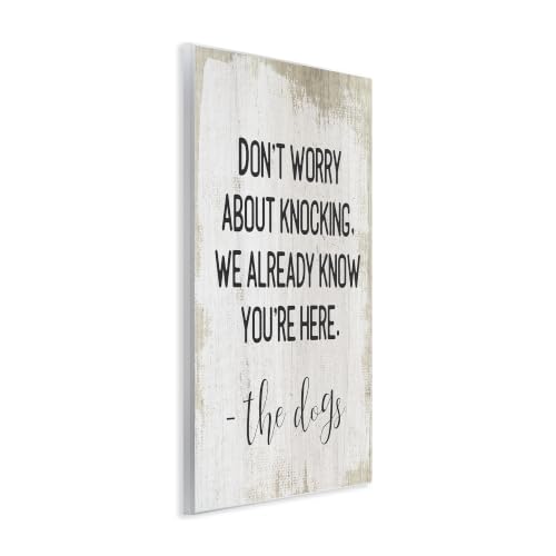 Image of Dog Humor Affirmation, 10 x 15 Inch Mounted Print on Wall Plaque