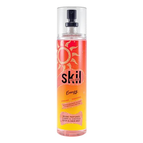 Brume parfumée femme musc ambre SKIL ENERGY vaporisateur 250ml
