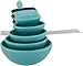 KitchenAid Classic Measuring Spoons, Set of 5, Aqua Sky/Black