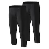 Leggings De Compression 3/4 Garçon - Sport/Course/Basket - Respirant Et Confortable