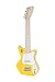 Loog Pro Electric VI, 6-String Guitar, Travel Guitar, Built-in Amp, App & Lessons Included, Ages 12+ (Yellow)