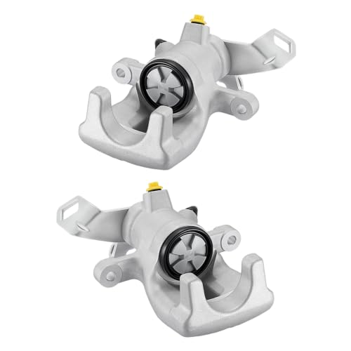 Image of BDFHYK 19-3319 19-3318 Rear Disc Brake Caliper Assembly Compatible with Mini Cooper 2007 2008 2009 2010 2011 2012 2013 2014 2015 1.6L L4, GAS 2pcs