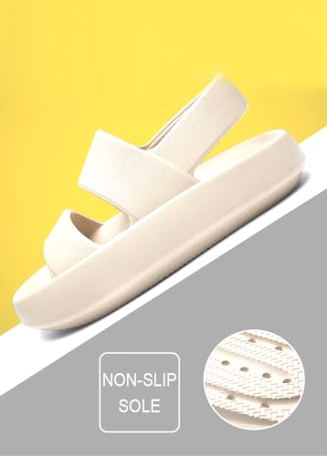 Image of AUSLAND Women's Waterproof Sandals with Cloud Platform Sole Non-Slip Hiking & Sport Sandals w /Back Strap Water Shoes for Women Outdoor Summer 90121