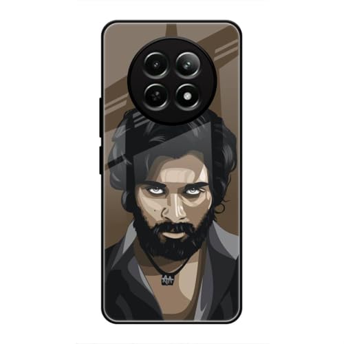 Image of SmashItUp Actor's Designer Printed TPU Metal Case Mobile Back Cover for Realme 12x / Realme 12 / Realme 13 / Realme C65 / Narzo 70x (5G)