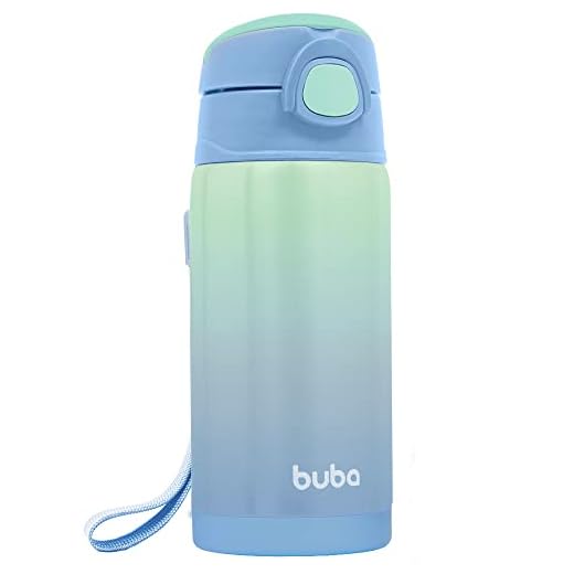 Copo Térmico Parede Dupla Com Canudo - Azul