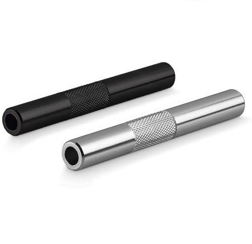 Portable Mini Straw Dispenser - Reusable Small Metal Straw Tube