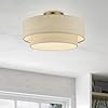 Livex Lighting Bellingham - 3 Light Large Semi-Flush Mount in Mid-Century Modern Style-9.75 Inches Tall and 18 Inches Wide #3