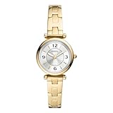 Boîtier rond en acier inoxydable, cadran argenté