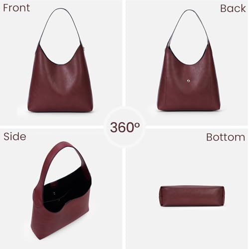 Bolso tipo Hobo de cuero vegano para mujer miniatura 4