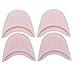 BESTCYC 4cps(2pair) Light Pink Soft Silicone Gel Pointe Ballet Dance Toe Caps Pads Toe Protector with Breathable Hole