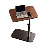 Table : dimensions 38 cm x 28 cm, hauteur réglable de 45 cm à 80 cm. La plaque de base épaisse (30 x 20 cm) assure la stabilité, répartissant uniformément le poids pour éviter le basculement. Le design en forme de C s'adapte facilement sous un canapé-lit, optimisant votre espace de vie. Idéale pour les petites surfaces, cette table polyvalente allie fonctionnalité et style. Parfait pour toute décoration d'intérieur.