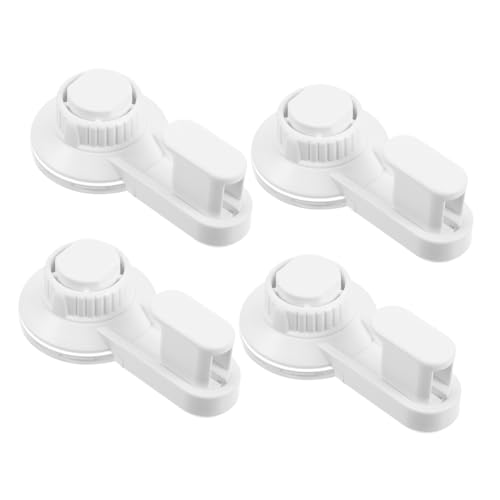 CLISPEED 4 Piezas Fuerte Gancho De Ventosa. Ganchos Para Toallas Con Ventosa Ganchos De Succión Reutilizables Colgador De Ventosa Ganchos Adhesivos Cocina Manos De Polivinilo