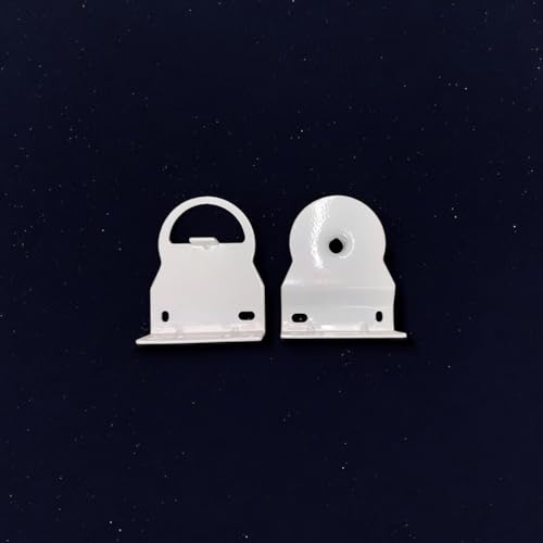 Image of Roller Blinds Brackets Accessories Kit | 6 Gear Roller Mechanism for 38 MM Roller Poles Mechanism with 2 End Caps and 2 Chain Stopper for 38mm Blinds
