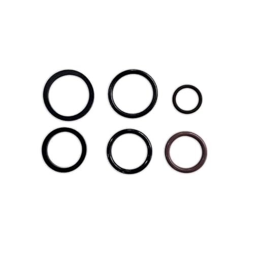 6-pc. Piston Pump Manifold O-Ring Kit Fits Ford Tractor 134372 14457281 47697560 86553262 86629540 87035S91 87051S91 87053S91 87055S91 C0NNB997A C0NNB998A
