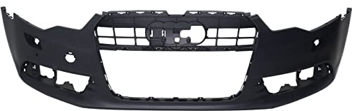 Garage-Pro Bumper Cover Compatible with 2012-2015 Audi A6, Fits 2012-2015 Audi A6 Quattro Front