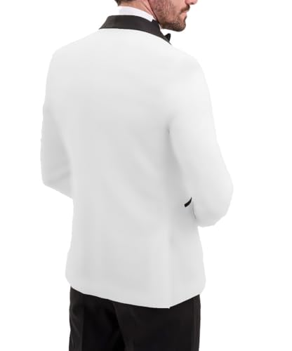 Men's 2 Piece Slim Fit Suits Jacket Men Formal Suit for Wedding Prom Dinner Party Tuxedo4